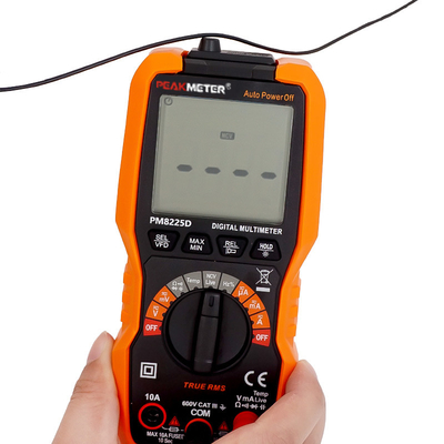 Método de medição de VFD REL digital portátil AC DC Voltmeter MAX MIN valor instrumento elétrico