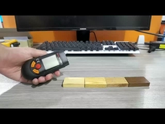 Teste de umidade de madeira de resposta rápida de baixo consumo de energia com ecrã LCD