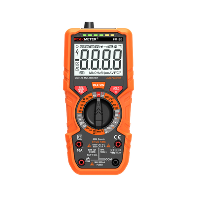 Medidor de voltagem elétrico de RMS-Verdadeiro Multiméter Digital MAX MIN REL Medidor profissional portátil