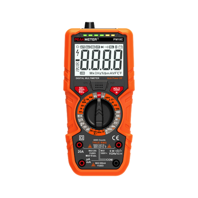 CAT Handheld bonde do ambiente operacional 600V do multímetro digital IV e CAT 1000V III