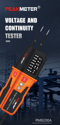 Detector de tensão de ensaio RCD de alcance automático para medição de alta precisão em circuitos de três fases