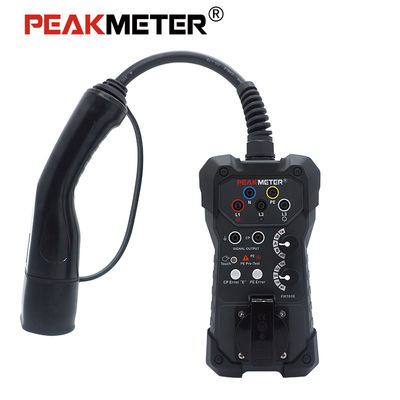 Teste de estação de carregamento avançada de adaptador EVSE da série PM701 com pré-teste de PE e IP54 para todas as estações de carregamento