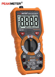 Multímetro digital verdadeiro do DCA TRMS AC750V 20A do RMS auto, Live Line Test Meter