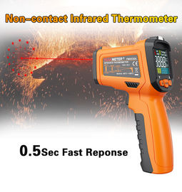 Temperatura infravermelha Handheld -50 da operação do termômetro de 12 pontos ~ 300 graus