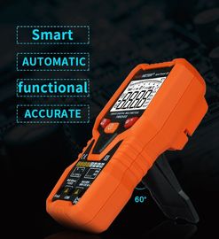 Os auto dados automáticos do multímetro digital da escala guardam o verificador da corrente elétrica